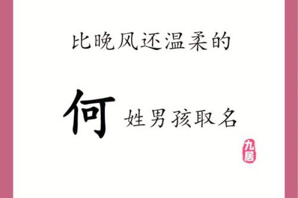 何姓男孩取名宝典：如何为何姓男孩选择一个寓意深远的名字