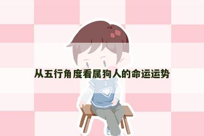 从五行角度看属狗人的命运运势